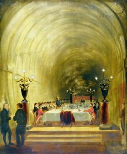 The Thames Tunnel banquet